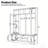 Versatile 3-In-1 Hall Tree With 6 Hooks, Farmhouse Walnut Storage Bench, 55"W Entryway Coat Rack With Multiple Storage Space For Mudroom, Hallway-424803785