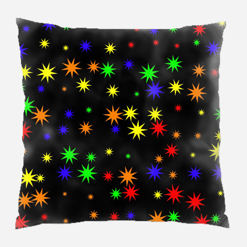 Coussin de jeté stars, Intérieur