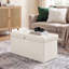 Banc de rangement rembourré en similicuir, banc d'entrée pliable et banc de chambre-792794173-792794174