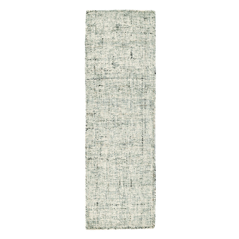 Oscoda Abstract Area Rug in Gray