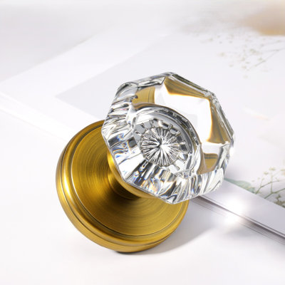 Coolnews Retro Elegant Series Crystal Passage Door Knobs