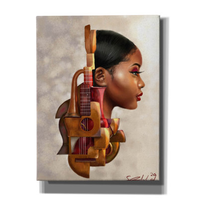 "Cordes acajou" par Salaam Muhammad