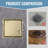 6 In. X 6 In. Tile Insert Stainless Steel Square Shower Floor Drain With Flange And Strainer-104763584