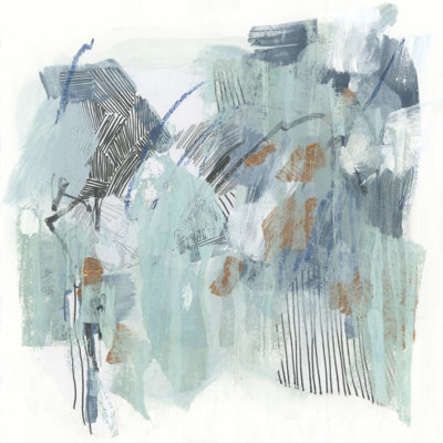 Taseen Llueve El Martes II by June Erica Vess - Wrapped Canvas Print