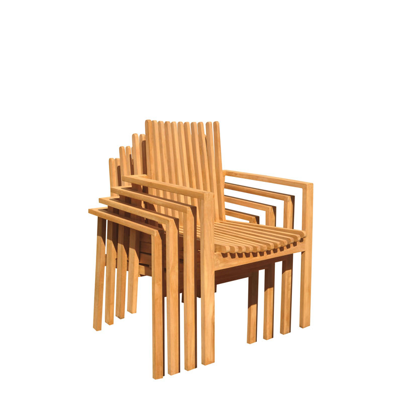 Ensemble de salle à manger rectangulaire en teck 69 po, 8