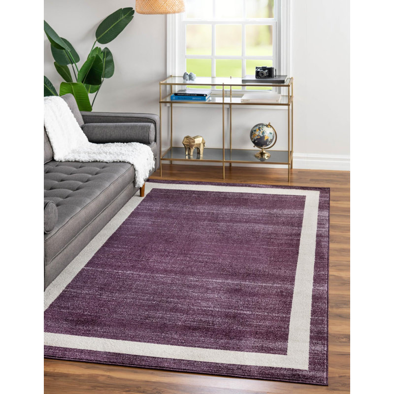 Tapis violet Songul, Rectangle 4 pi x 6 pi