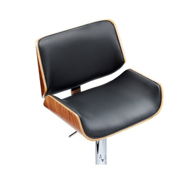 Tabouret de bar Madalynn, Noir, Ensemble de 1