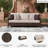 Fike Outdoor Sofa With Cushion