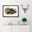 Mink by J.W. Audubon - Picture Frame Painting Print-55733668-55733672