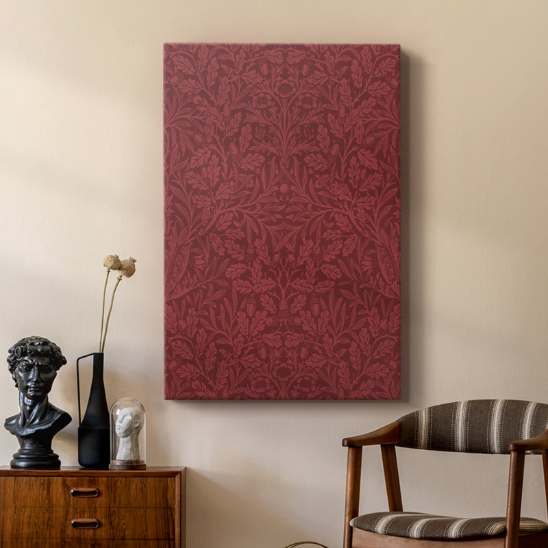 Reproduction abstraite rétro LX - galerie Cavas sur mesure, H 60 po x l 40 po