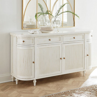 Light Luxury White Sideboard