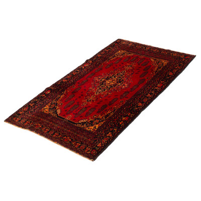 Teimani Red Rug 4'0" x 7'3"