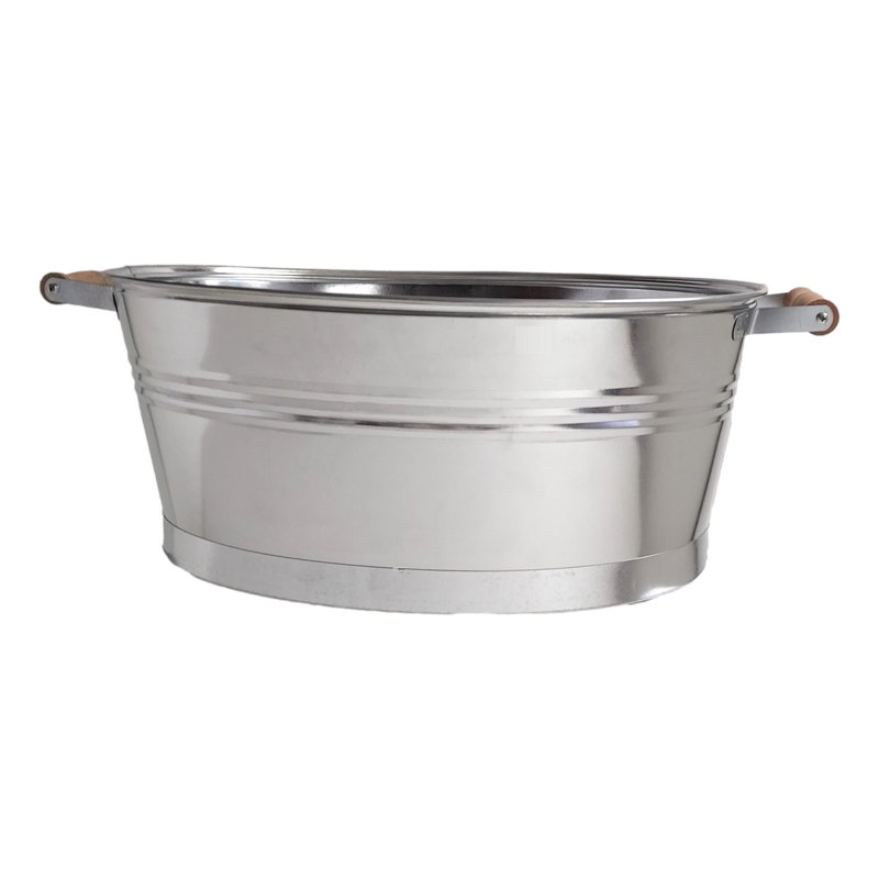 Oswalt Handmade Metal Pot Planter