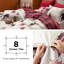 Ensemble de housse de couette - rouge neige 68x90 US-117092918-117092919