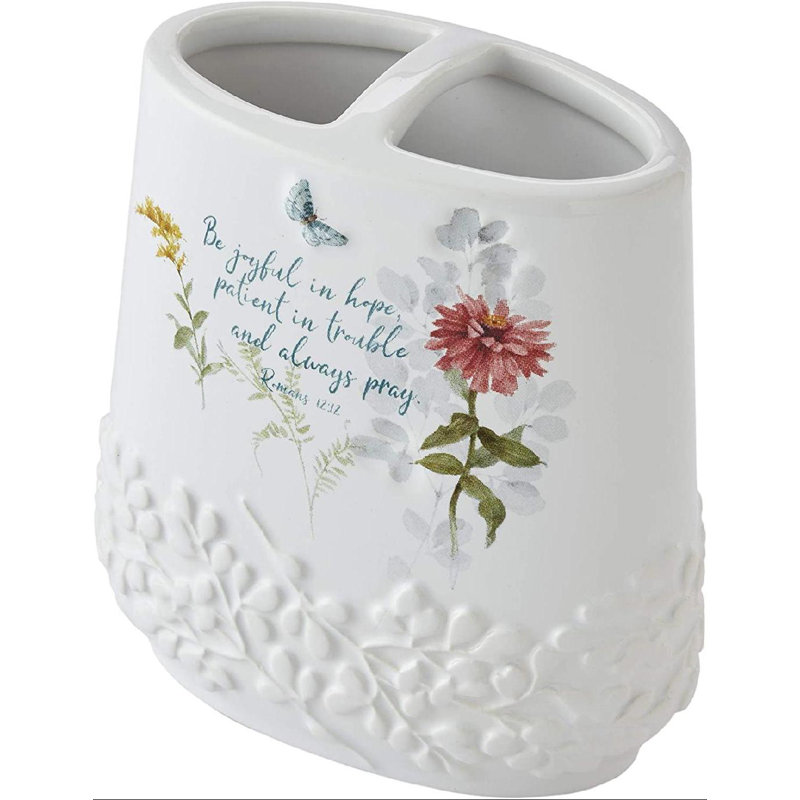 Gerfen Ceramic / Porcelain Toothbrush Holder