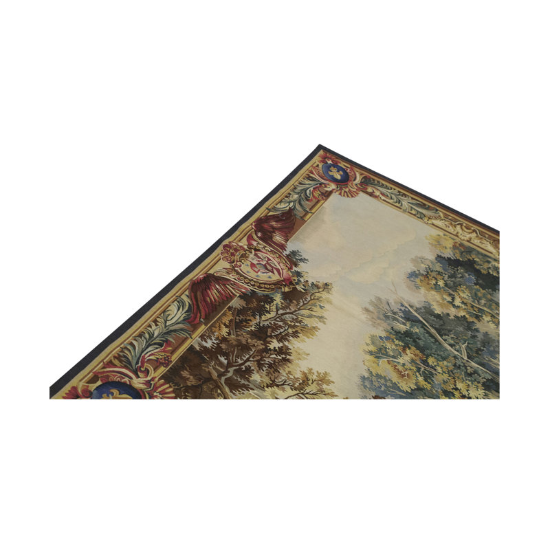 Hand-Knotted High-Quality Green Area Rug