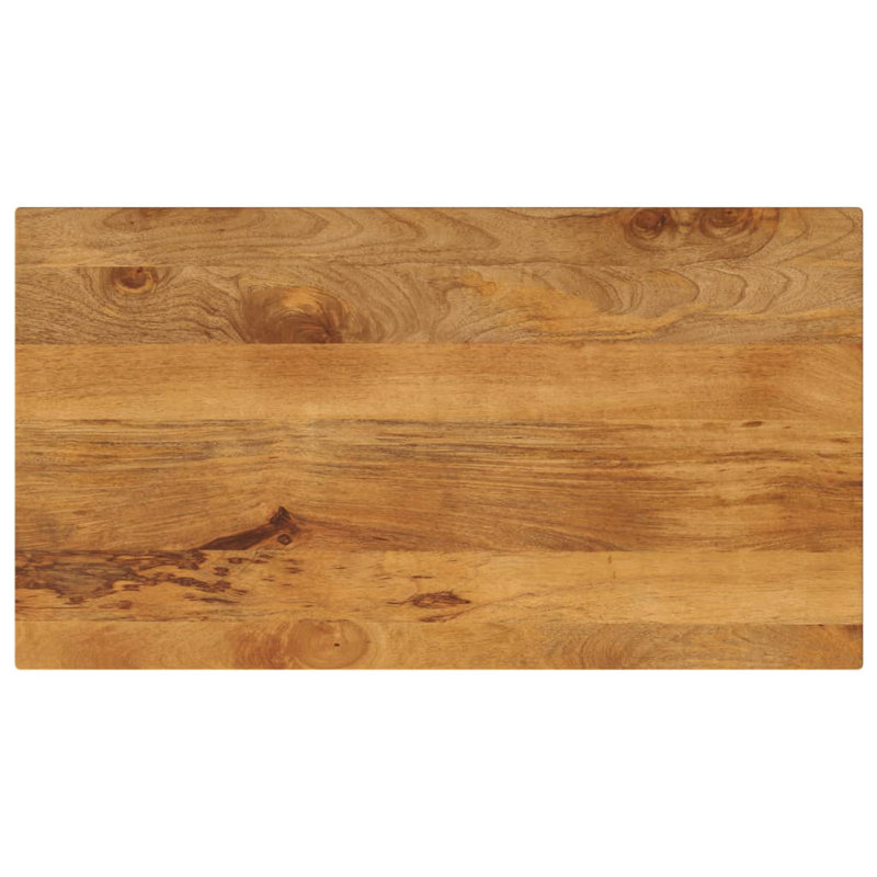 Solid Wood Table Top, 2.5cm H x 100cm W x 60cm D