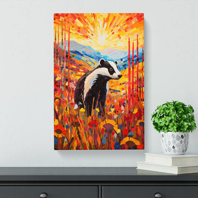 Badger Abstract No.2 - No Frame Print