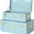 Metal Trunk Decorative Storage Box Set Of 2 College Dorm Chest With Handle-1510576589-1510576592-1510576590