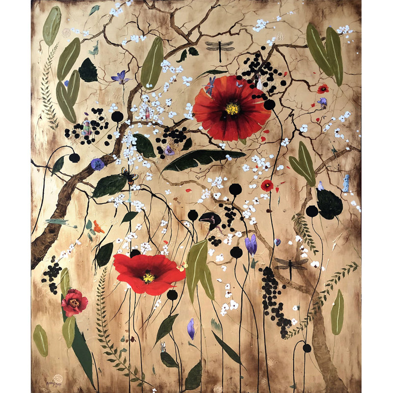 This Golden Time Painting by Natalie Levine