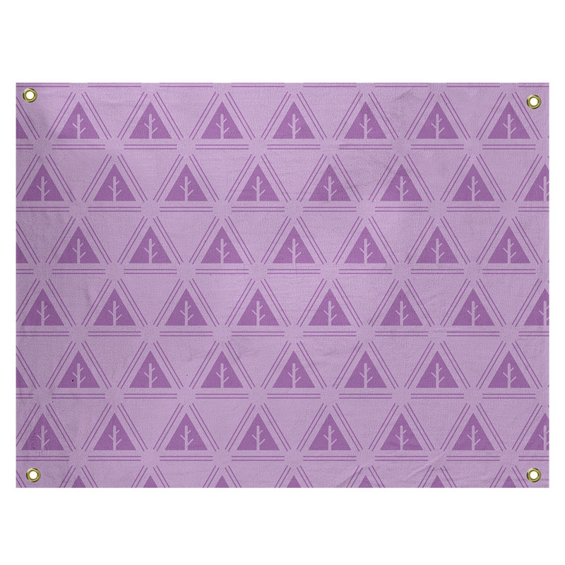 Tapisserie Barbra, H 59 po x l 80 po, Violet