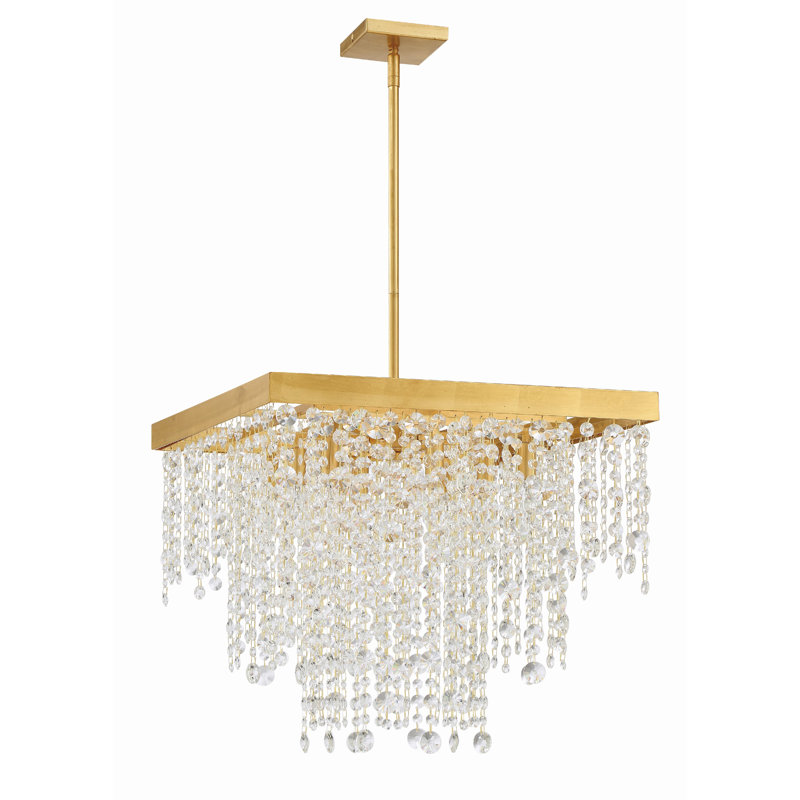 Howden 8 - Light Dimmable Tiered Chandelier