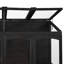 Structure froide en bois 78 pouces avec 4 lanterneaux indépendants et 2 tablettes centrales pliantes pour terrasse TopMAX-115680623