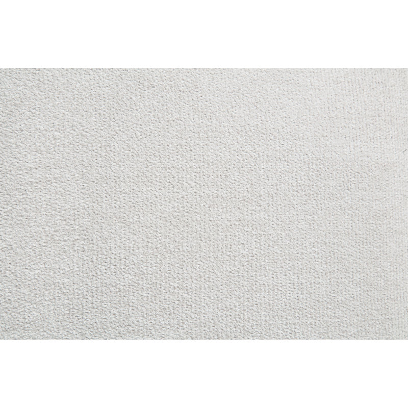 Canapé modulaire en lin blanc ivoire Manilla avec 8 coussins