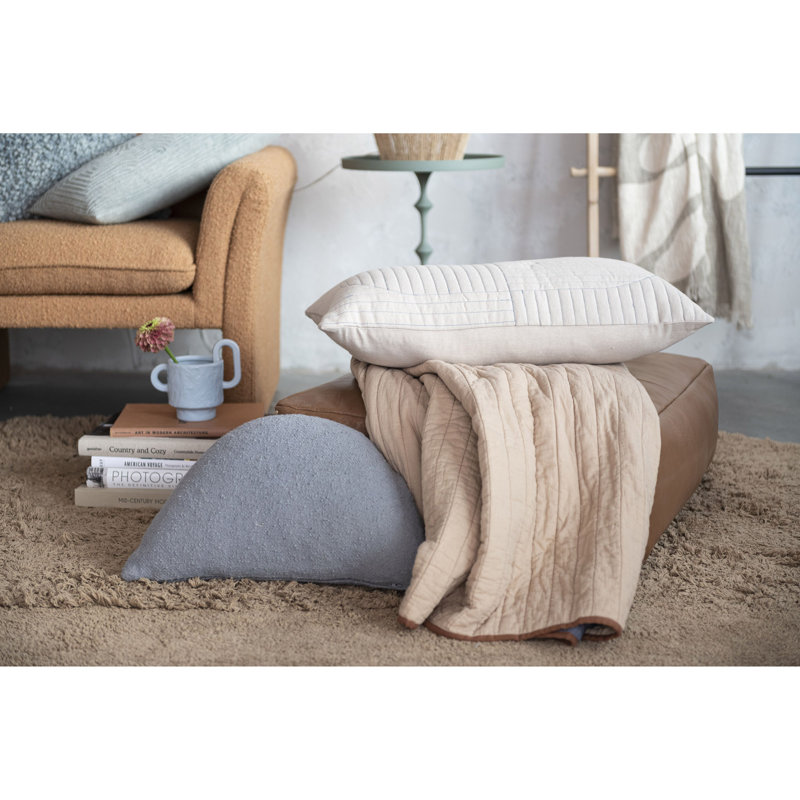 Embroidered Cotton Pillow Cover