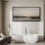Grande impression sur toile encadrée, impression de paysage abstrait pour la décoration intérieure moderne-116848283-116848284