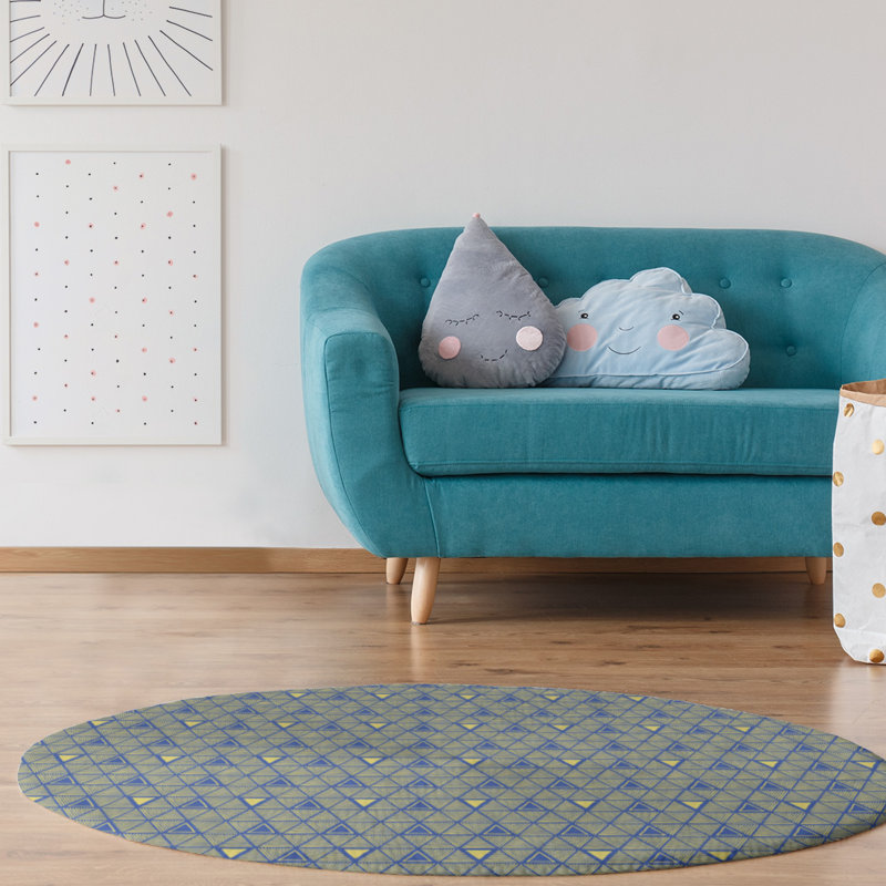 Chenille Geometric Indoor Rug, Runner 2'5" x 8'