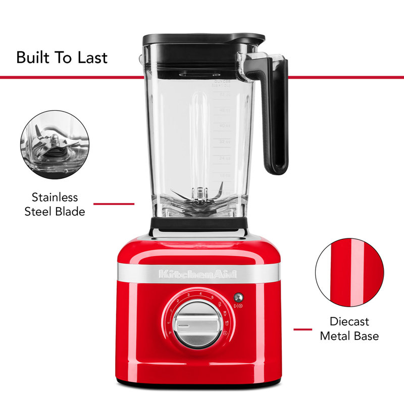 KitchenAid® K400 Variable Speed Blender with Tamper, Passion Red