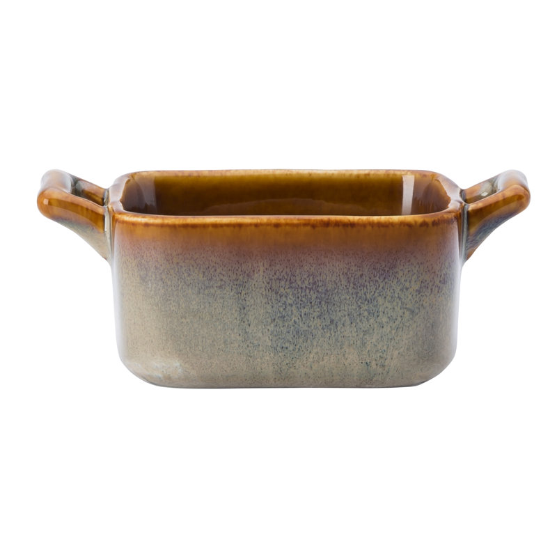 Oneida Hospitality 1.18 Qt. Round Buffalo Rolled Edge Baker