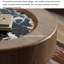 Ensemble de tables basses rondes en marbre italien