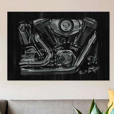 « poli chrome ii », impression sur toile