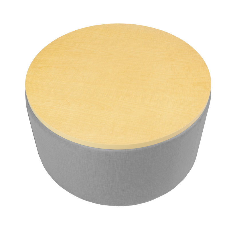 Repose-pieds rond 30 po Pro Series, Gris clair/beige