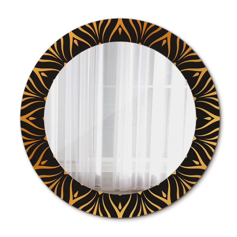 Huldar Glass Flat Wall Mirror