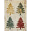 Tapis ivoire pour arbre de Noël intérieur / extérieur lavable à la machine Xhevrie-1933601078