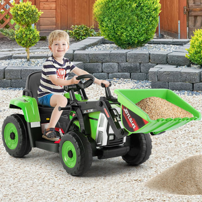 Joyldias 3 Speeds 12v Ride On Excavator , Electric Construction Vehicle For Kids Digger