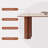Cave Rock Plate Dining Table And Chair Combination 6 - Person Double Pedestal Dining Set-101961650