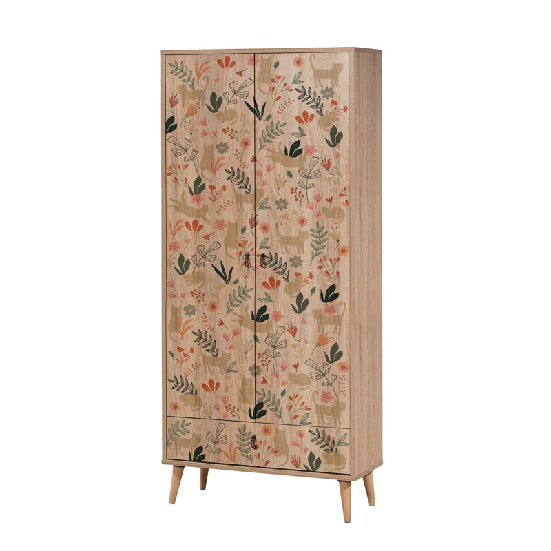 Soha Manufactured Wood Wardrobe