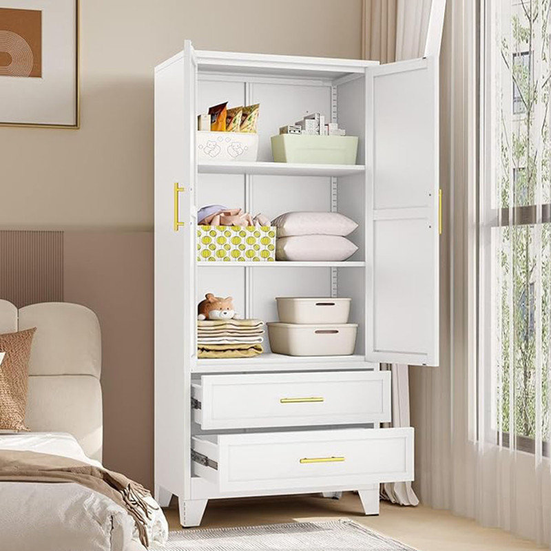 Armoire-penderie Winston Porter, Blanc