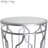 Mirrored Glass Top Nesting Tables