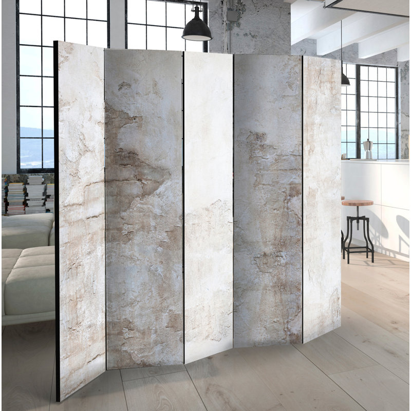 Chance Solid Wood Folding Room Divider, 5