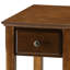 Table d'appoint noyer massif