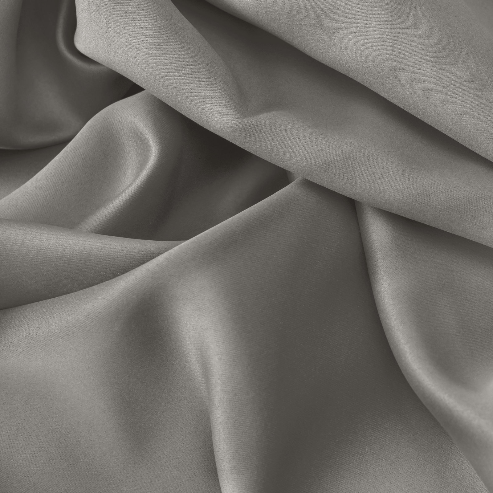 Ardelle Blackout Grommet Curtain Panel, 56" W x 63" L, Gray with Brushed Nickel Grommets