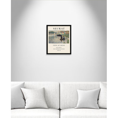 Old Masters Collection "View of Seine" Print