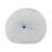 Round Dotted Shell Vase, White/Blue-1237249280