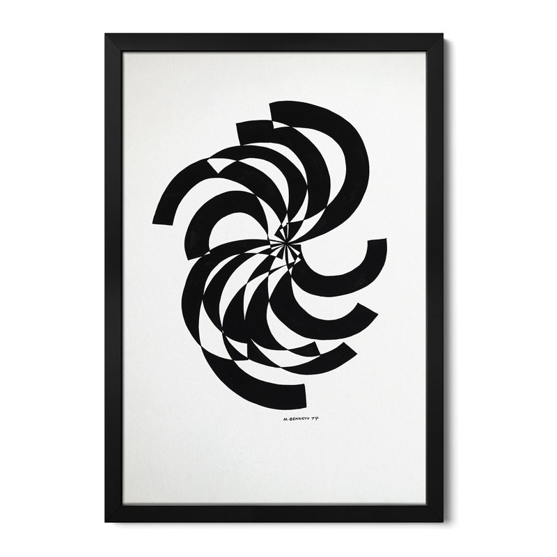 Sans titre I - reproduction d'art murale - affiche de galerie, H 24 po x l 16 po