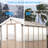 Cedar Walk-In Greenhouse With Manual Adjustable Skylight, Polycarbonate UV-Resistant Panels & Metal Mesh Vent — 6 Ft. W X 10 Ft. D X 7 Ft. H-119341059